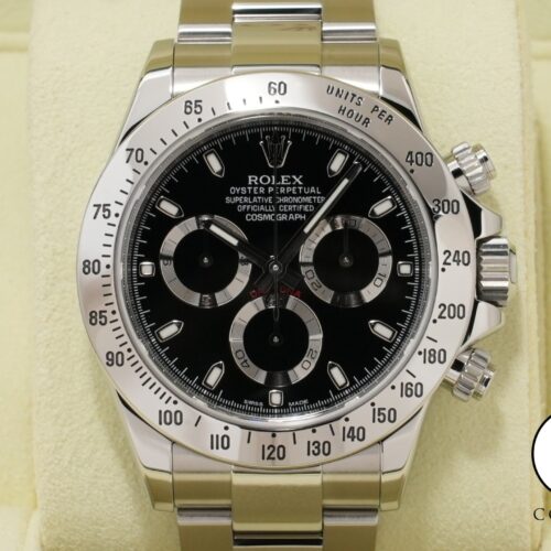 ロレックス デイトナ Ref.116520 ステンレススチール ブラック文字盤 商品画像1