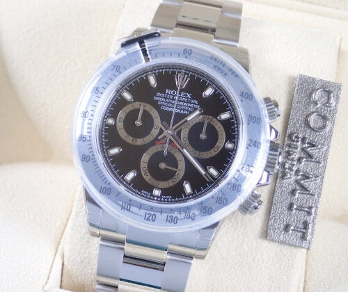 ロレックス デイトナ Ref.116520 ブラック文字盤 未使用 daytona-41 商品画像1