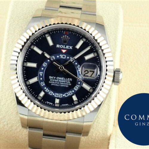 ロレックス スカイドゥエラー Ref.326934 ブルー文字盤 未使用 sky-dweller-18 オイスターブレスレット 商品画像1