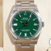 ロレックス オイスターパーペチュアル36 Ref.126000 ステンレススチール グリーン文字盤 商品画像1