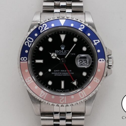 ロレックス GMTマスター Ref.16700 ステンレススチール ブラック文字盤 ジュビリーブレスレット 商品画像1