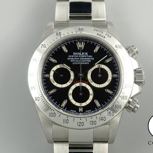 ロレックス デイトナ エルプリメロ Ref.16520 ステンレススチール ブラック文字盤 商品画像1