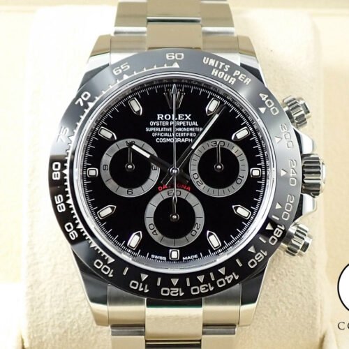 ロレックス デイトナ Ref.116500LN ステンレススチール ブラック文字盤 商品画像1