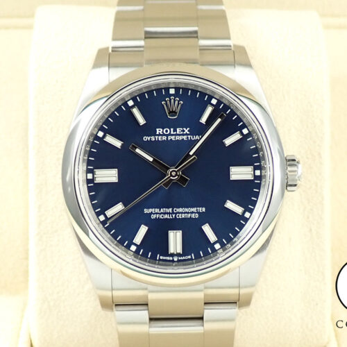 ロレックス オイスターパーペチュアル36 Ref.126000 ステンレススチール ブライトブルー文字盤 商品画像1