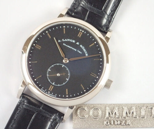 A.ランゲ＆ゾーネ サクソニア Ref.215.029 ブラック文字盤 中古 saxonia 商品画像1