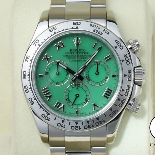 ロレックス デイトナ Ref.116509 ホワイトゴールド クリソプレーズ文字盤 商品画像1