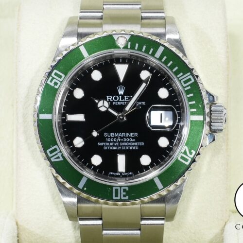 ロレックス サブマリーナー デイト Ref.16610LV ステンレススチール ブラック文字盤 中古 6r62jc3p 商品画像1