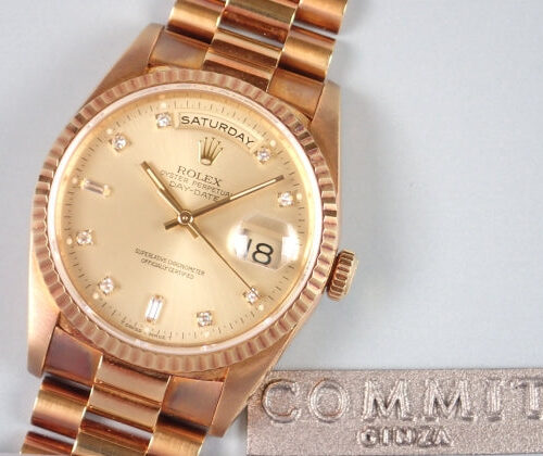 ロレックス デイデイト Ref.18238 シャンパン文字盤 中古 day-date-7 商品画像1