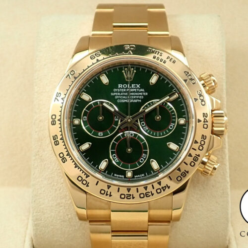ロレックス デイトナ Ref.116508 イエローゴールド グリーン文字盤 商品画像1