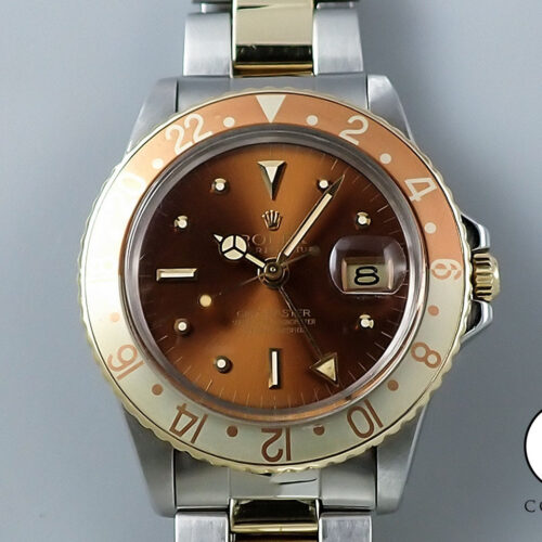 ロレックス GMTマスター Ref.1675/3 ステンレススチール/イエローゴールド ブラウン文字盤 オイスターブレスレット 商品画像1