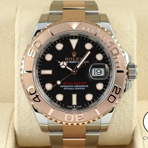 ロレックス ヨットマスター40 Ref.126621 ステンレススチール/エバーローズゴールド ブラック文字盤 商品画像1