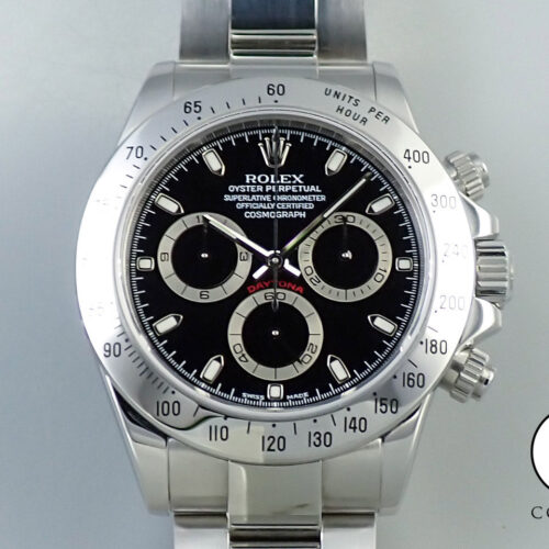 ロレックス デイトナ Ref.116520 ステンレススチール ブラック文字盤 商品画像1