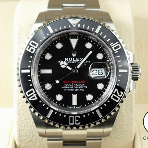 ロレックス シードゥエラー Ref.126600 ステンレススチール ブラック文字盤 商品画像1