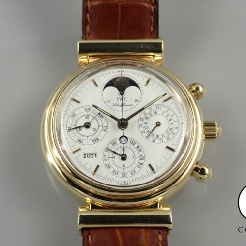 IWC ダ・ヴィンチ パーペチュアルカレンダー クロノグラフ Ref.675760 ホワイト文字盤 中古 2M3Y8H44 商品画像1