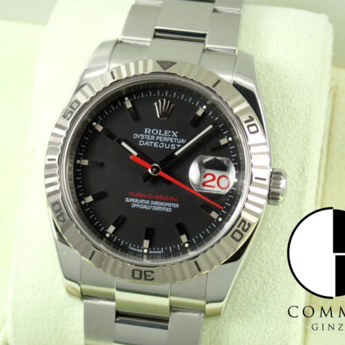 ロレックス デイトジャスト Ref.116264 ブラック文字盤 中古 datejust-201 商品画像1