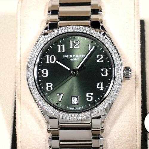 パテックフィリップ Twenty-4 Ref.7300/1200A-011 ステンレススチール オリーブグリーン ソレイユ文字盤 商品画像1