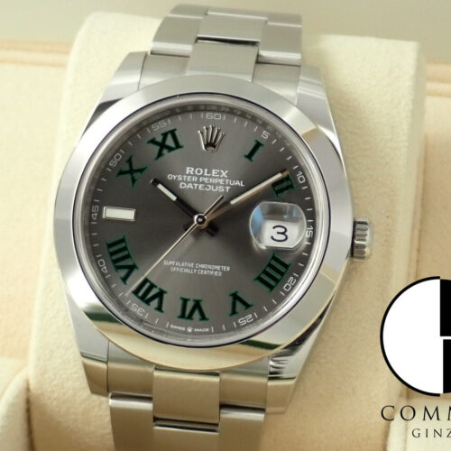 ロレックス デイトジャスト Ref.126300 スレートローマン文字盤 中古 datejust-232 商品画像1