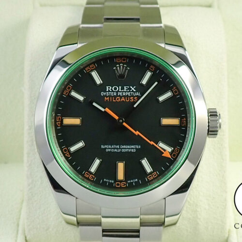 ロレックス ミルガウス Ref.116400GV ステンレススチール ブラック文字盤 商品画像1