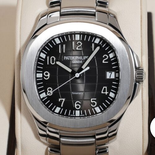 パテックフィリップ アクアノート TIFFANY＆CO. Ref.5167/1A-001 ステンレススチール ブラック文字盤 商品画像1