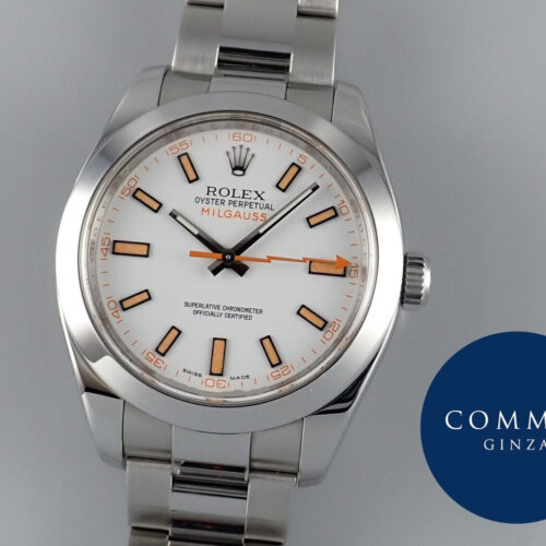 ロレックス ミルガウス Ref.116400 ホワイト文字盤 中古 milgauss-25 商品画像1