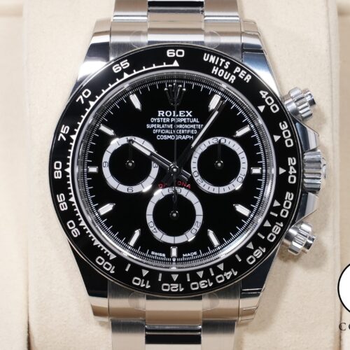 ロレックス デイトナ Ref.126500LN ステンレススチール ブラック文字盤 美品 rjf626xe 商品画像1