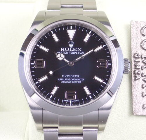 ロレックス エクスプローラー Ref.214270 ブラック文字盤 中古 explorer-9 商品画像1