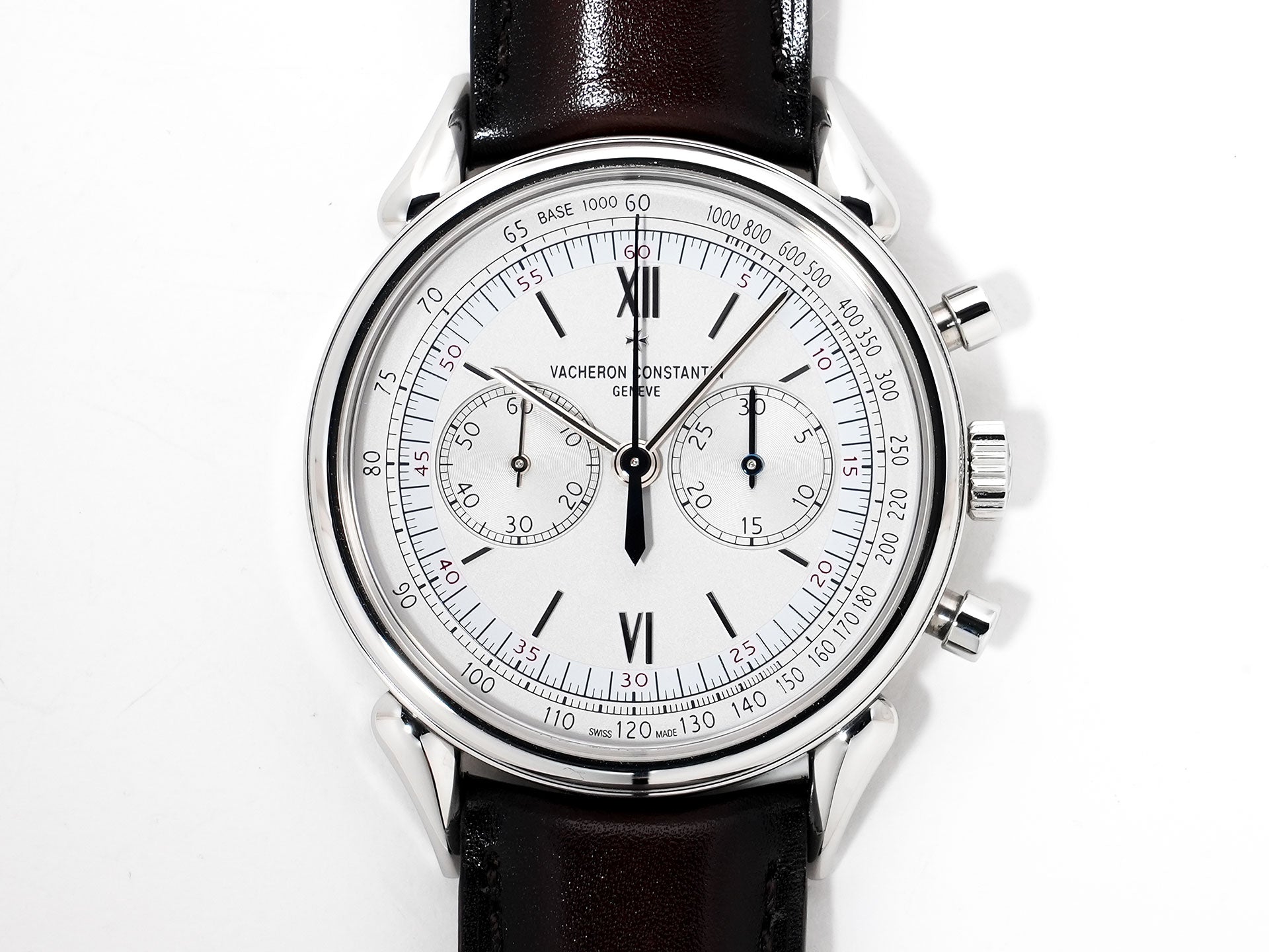 ヴァシュロンコンスタンタン ヒストリーク コルヌ・ドゥ・ヴァッシュ 1955 Ref.5000H/000A-B582 ステンレススチール シルバー文字盤 美品 ba8bjefc 商品画像2