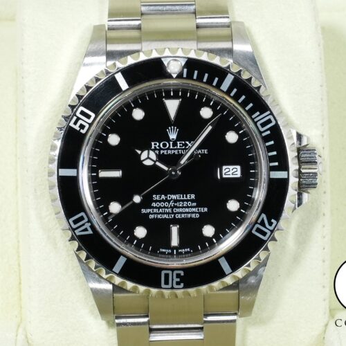 ロレックス シードゥエラー Ref.16600 ステンレススチール ブラック文字盤 中古 ntaivacn 商品画像1