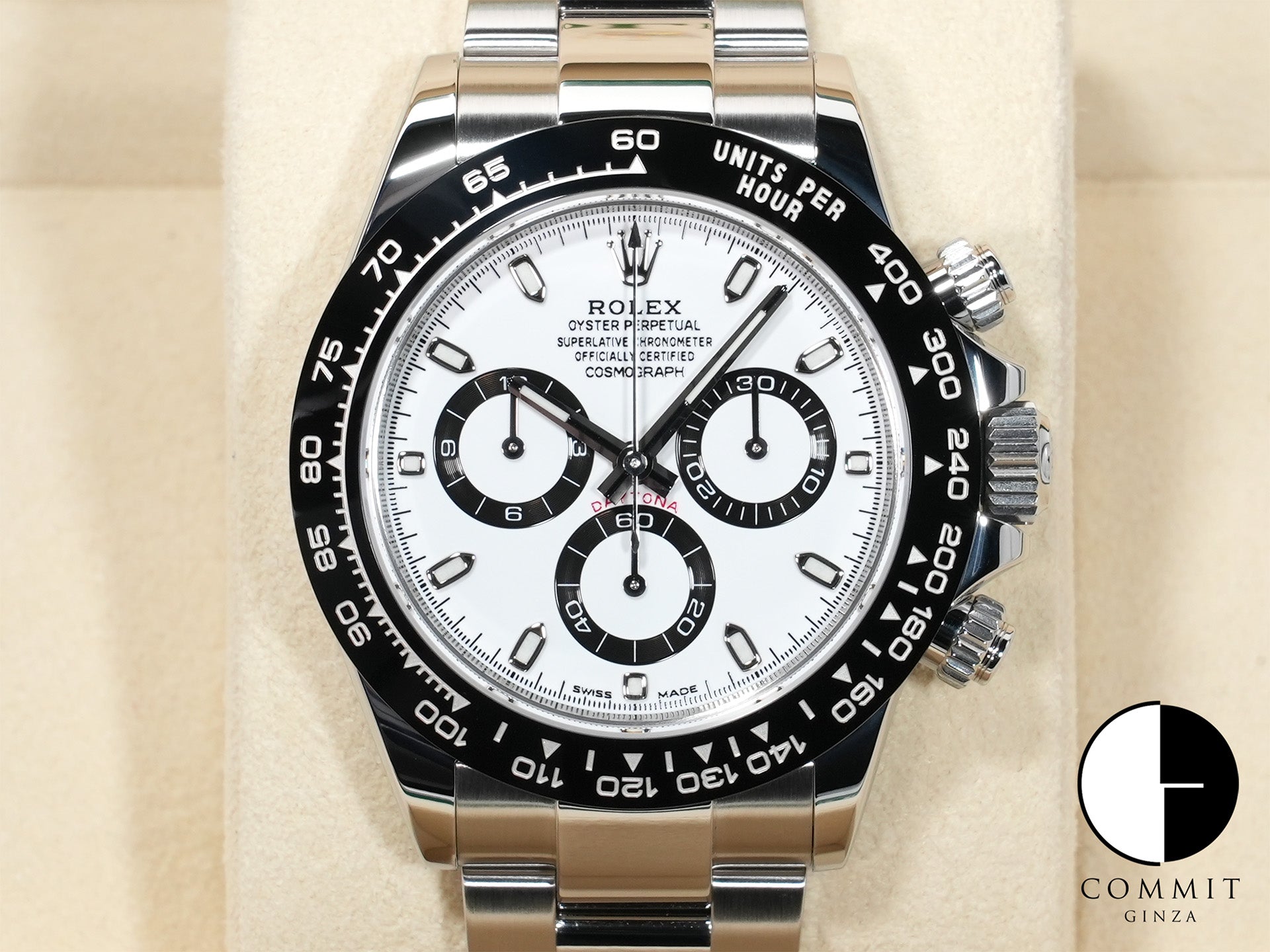 ロレックス デイトナ Ref.116500LN ステンレススチール ホワイト文字盤 美中古 qduebjsg 商品画像1