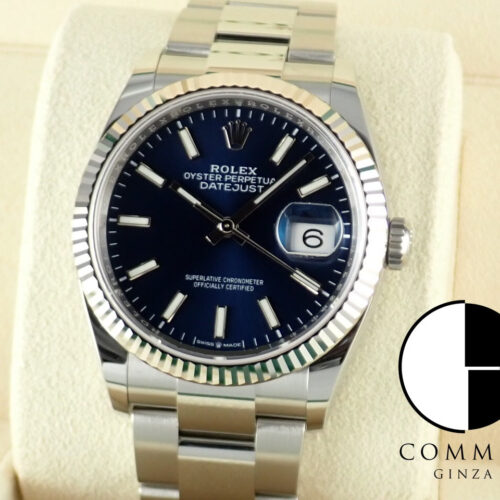 ロレックス デイトジャスト Ref.126234 ブルー文字盤 未使用 datejust-180 商品画像1