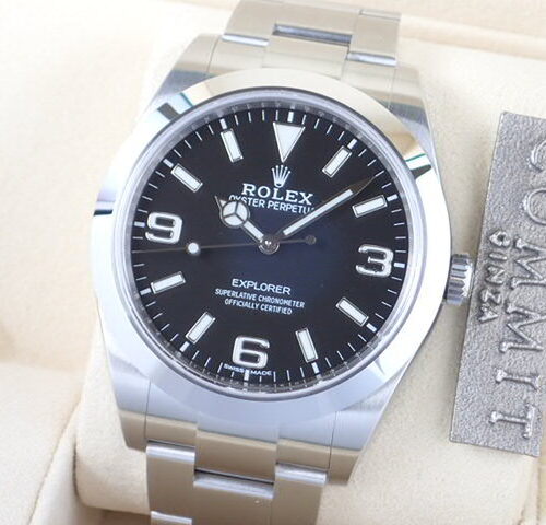 ロレックス エクスプローラー Ref.214270 ブラック文字盤 未使用 explorer-15 商品画像1
