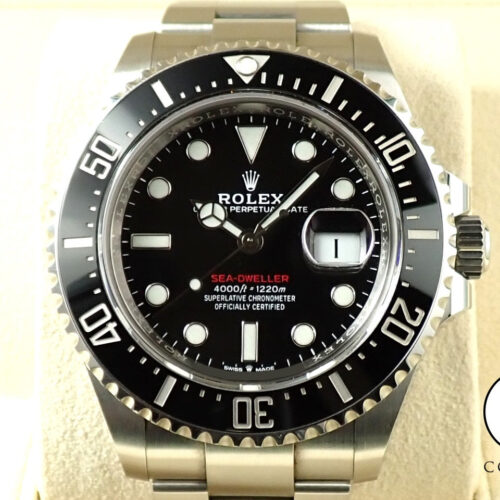 ロレックス シードゥエラー Ref.126600 ステンレススチール ブラック文字盤 商品画像1