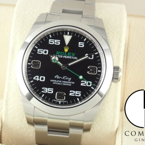 ロレックス エアキング Ref.116900 ブラック文字盤 美品 airking-34 商品画像1