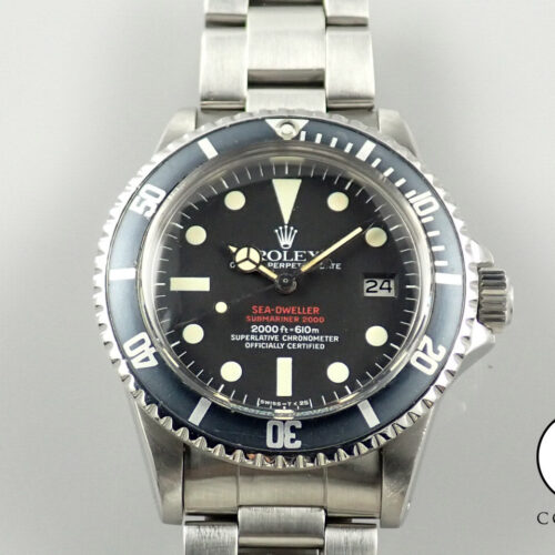 ロレックス シードゥエラー Ref.1665 ステンレススチール ブラック文字盤 商品画像1
