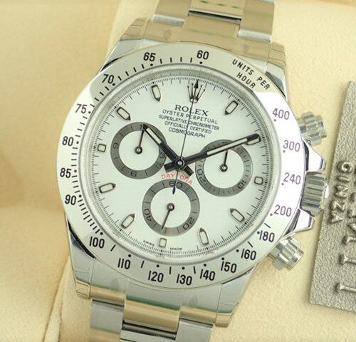 ロレックス デイトナ Ref.116520 ホワイト文字盤 未使用 daytona-217 商品画像1