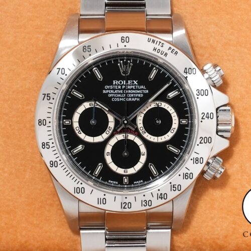 ロレックス デイトナ エルプリメロ Ref.16520 ステンレススチール ブラック文字盤 未使用 6qa7tgj9 商品画像1