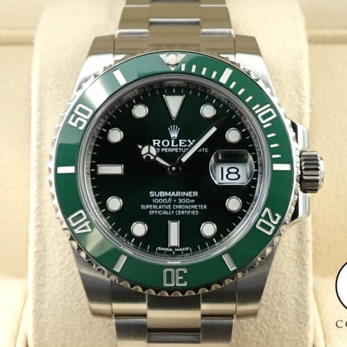 ロレックス サブマリーナー デイト Ref.116610LV ステンレススチール グリーン文字盤 商品画像1