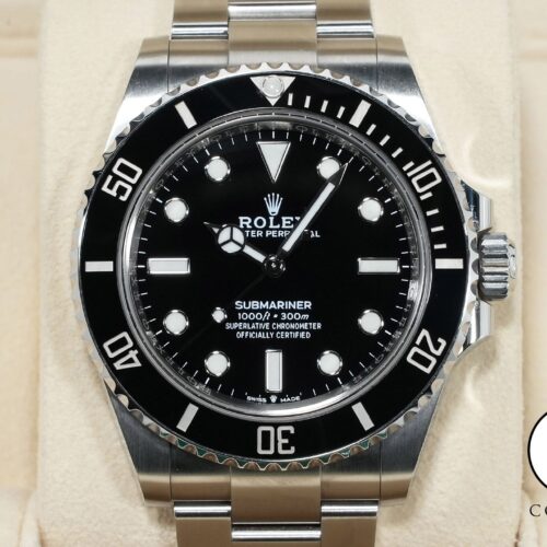 ロレックス サブマリーナー ノンデイト Ref.124060 ステンレススチール ブラック文字盤 中古 upbsgnry 商品画像1