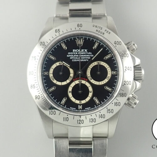 ロレックス デイトナ エルプリメロ Ref.16520 ステンレススチール ブラック文字盤 商品画像1