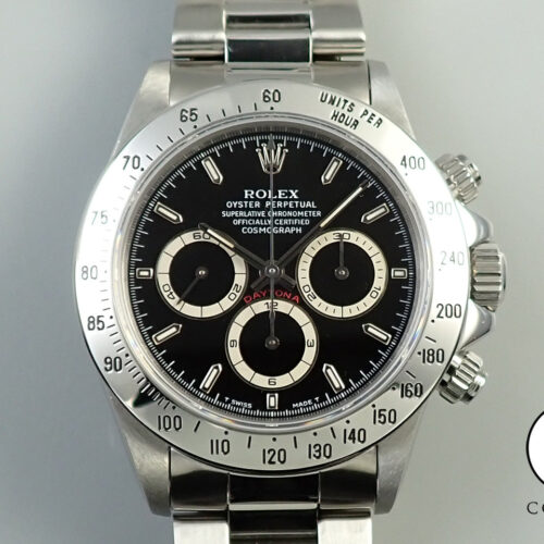 ロレックス デイトナ エルプリメロ Ref.16520 ステンレススチール ブラック文字盤 商品画像1