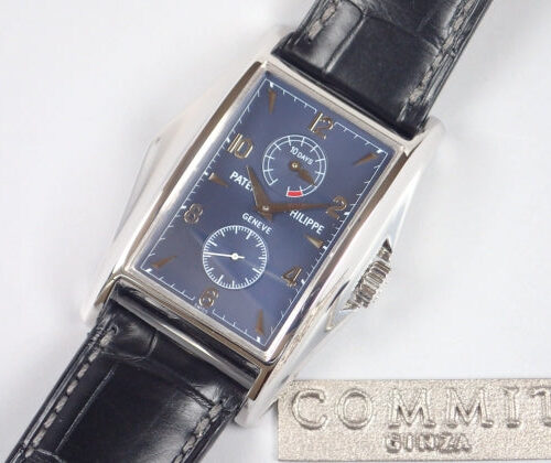 パテックフィリップ 10デイズ(10日巻)18KWG Ref.5100G ブルー文字盤 中古 10days 商品画像1