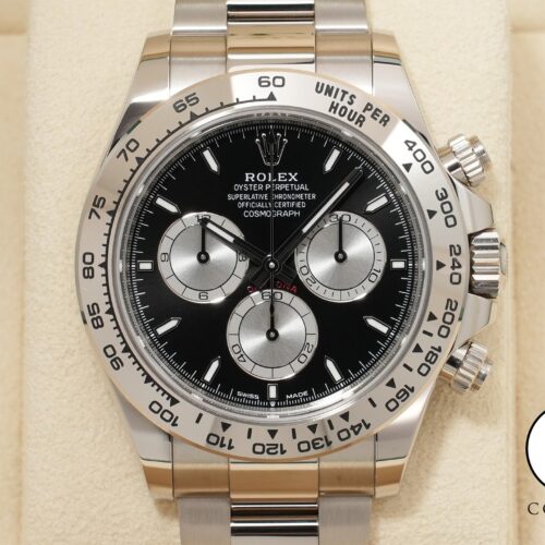 ロレックス デイトナ Ref.126509 ホワイトゴールド ブライトブラックxスチール文字盤 美品 nduwnkmy 商品画像1