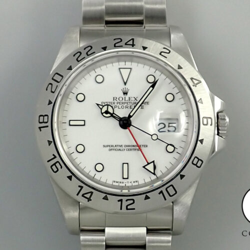 ロレックス エクスプローラーII Ref.16570 ステンレススチール ホワイト文字盤 商品画像1