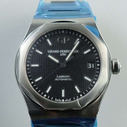 ジラールペルゴ ロレアート Ref.81010-11-635-11A ブラック文字盤 新品 AR821699 商品画像1