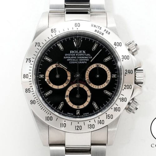 ロレックス デイトナ エルプリメロ Ref.16520 ステンレススチール ブラック文字盤 中古 gxkh7cgn 商品画像1