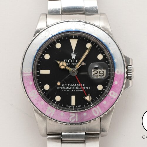 ロレックス GMTマスター Ref.1675 ステンレススチール ブラック文字盤 オイスターブレスレット 商品画像1