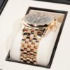 パテックフィリップ パーペチュアルカレンダー クロノグラフ Ref.5270/1R-001 ローズゴールド エボニーブラック ソレイユ文字盤 中古 q4jznqfk 商品画像6