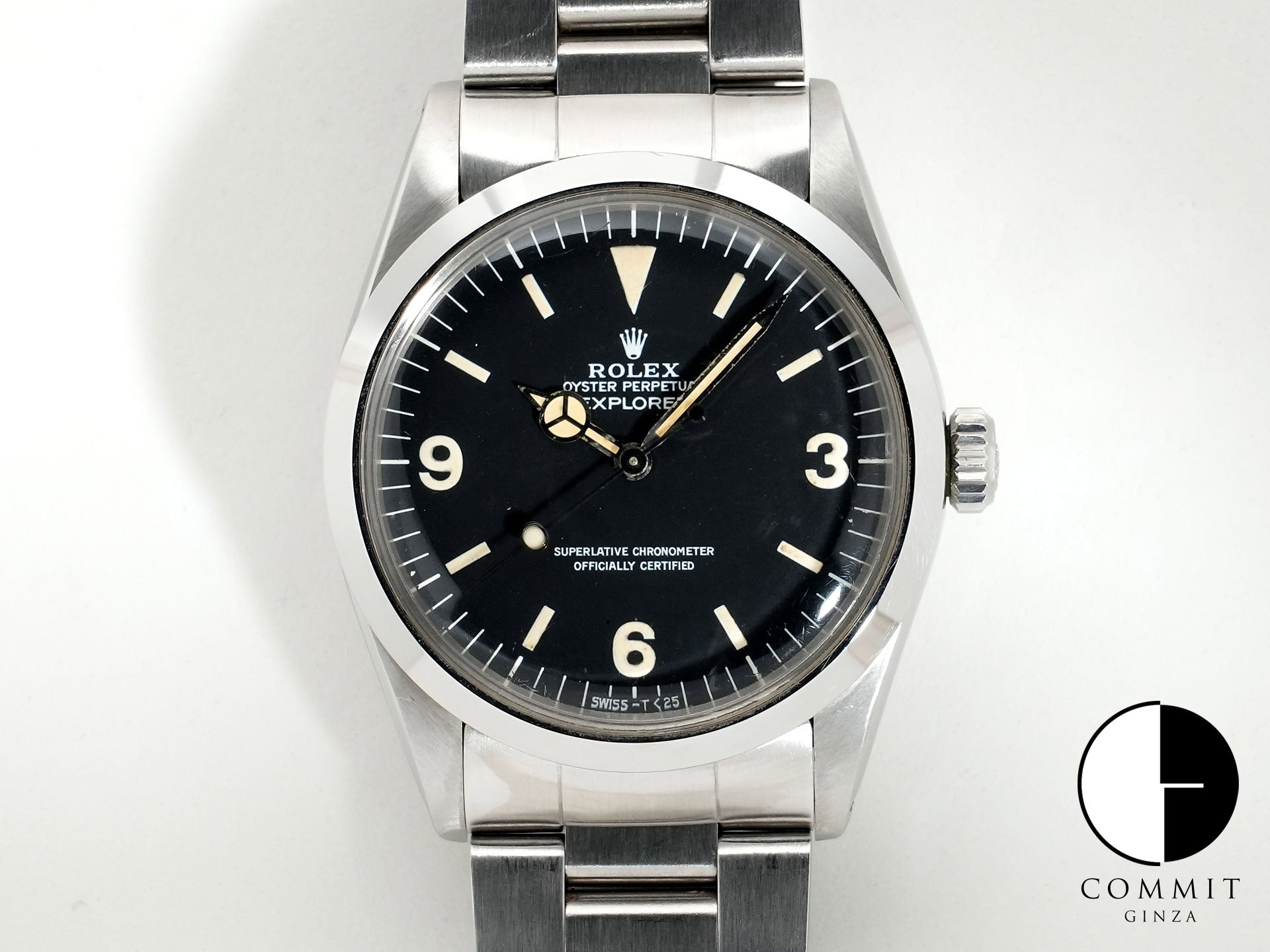 ロレックス エクスプローラーI Ref.1016 ステンレススチール ブラック文字盤 中古 jnwkn5yz 商品画像1