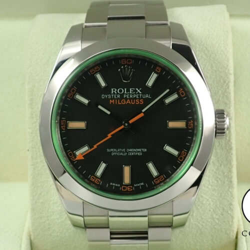 ロレックス ミルガウス Ref.116400GV ステンレススチール ブラック文字盤 商品画像1