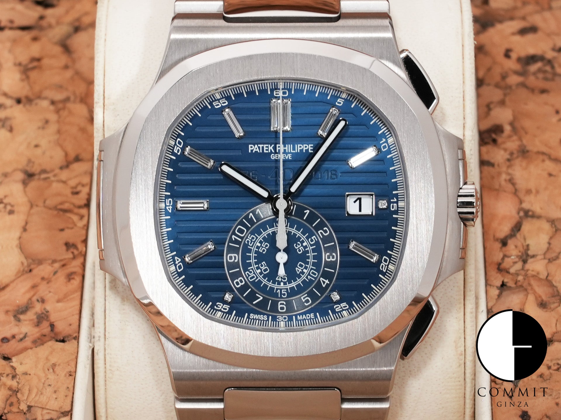 パテックフィリップ ノーチラス クロノグラフ 40周年記念 Ref.5976/1G-001 ホワイトゴールド ブルー・ソレイユ文字盤 美品 2jcqchrh 商品画像1